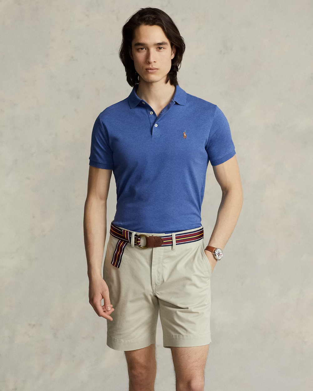 Polo Ralph Lauren Polo Shirt Mens Small Blue Classic Fit Short Sleeve Pony NWT